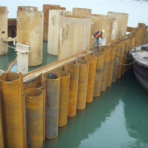 黄南钢护筒现场安装